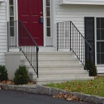 Concrete Steps infront of a house